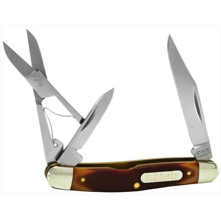 SCHRADE OLD TIMER Schrade Old Timer 106OT Grandads Folder with Clip  Pen and Scissors 106OT